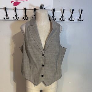 Asos Women's Sleeveless button front  Vest size 16